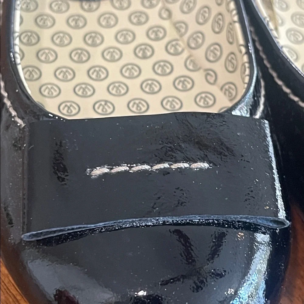 Martin  + Osa black patent leather ballet flats size 6